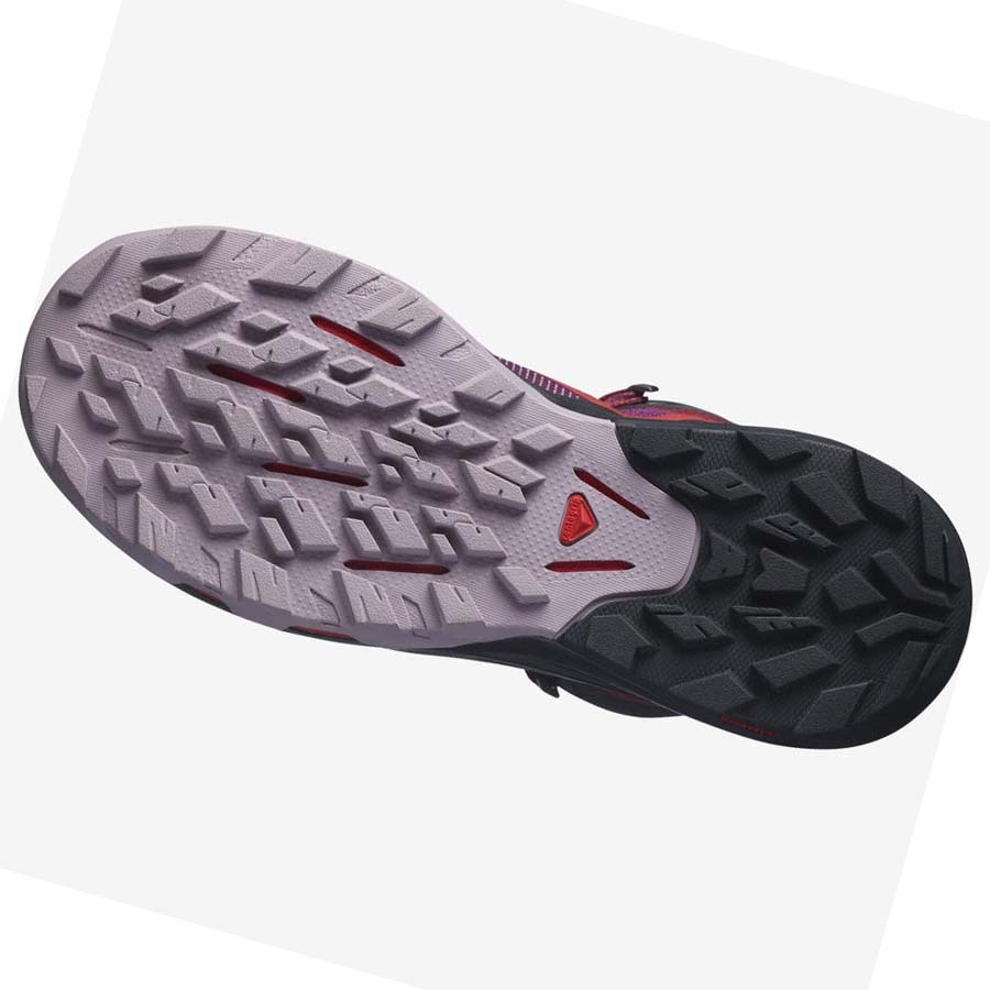 Salomon WoOUTPULSE MID GORE-TEX Kadın Yürüyüş Ayakkabısı Mor | TR 2785QMA